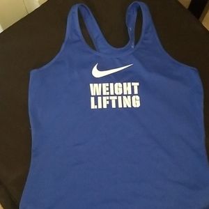 Weightlifting tank